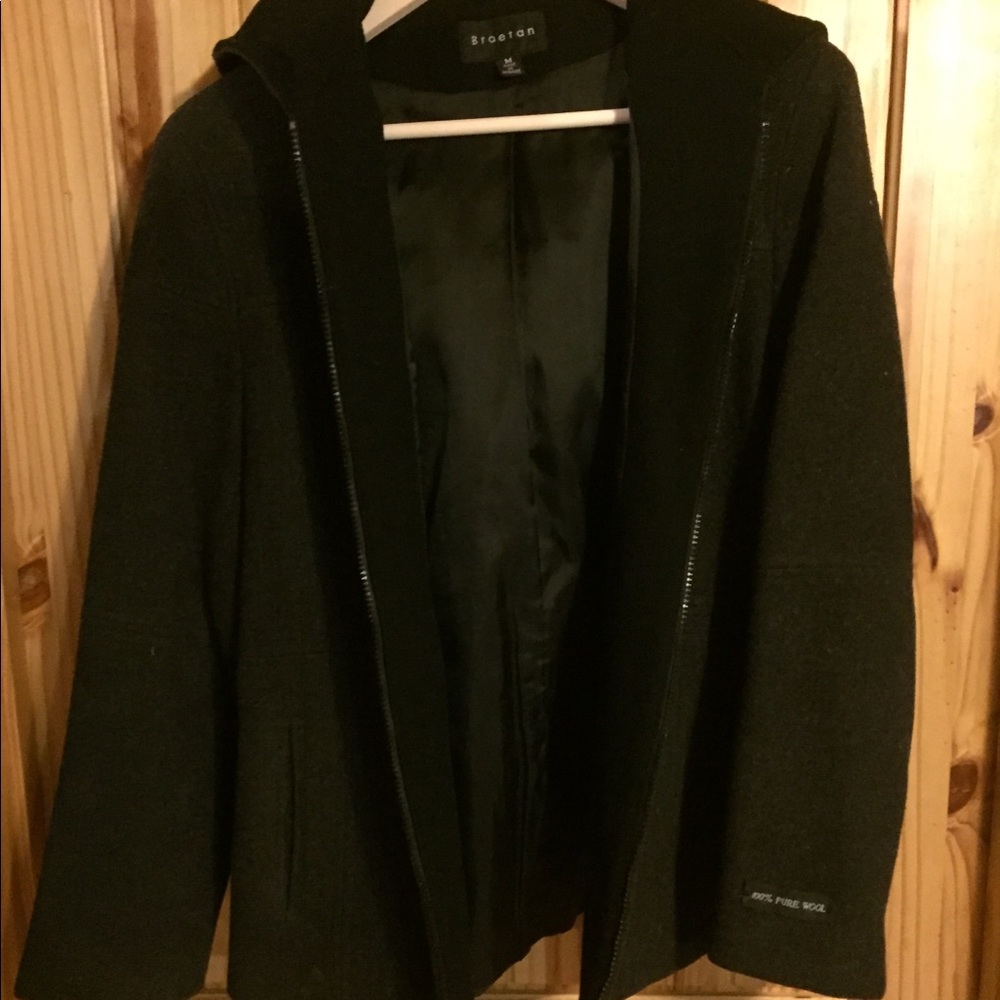 100% Wool coat size medium